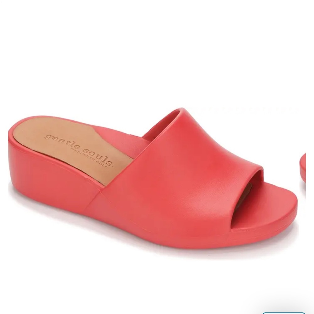 Gentle Souls by Kenneth Cole Gisele EVA Wedge Slide Sandal